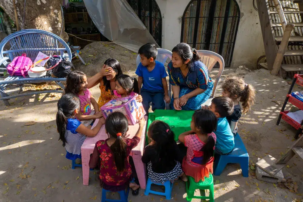enfants qui jouent guatemala