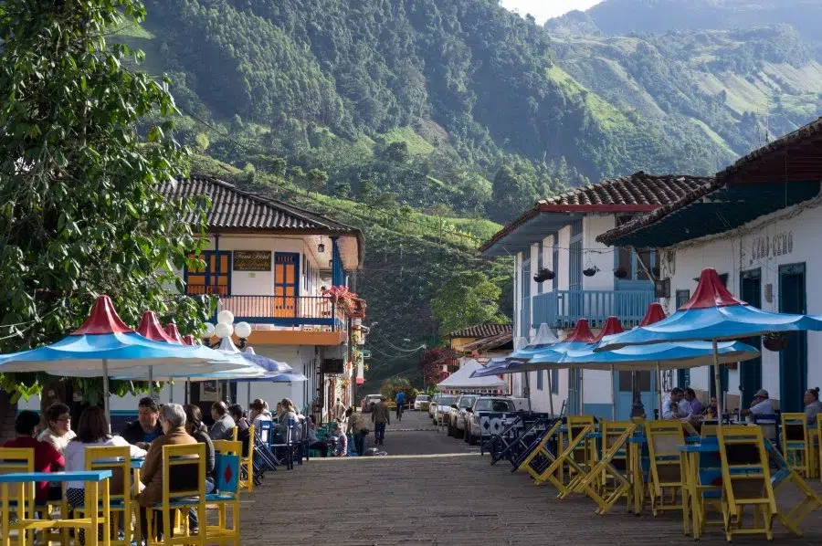 Village de Jardín en Colombie