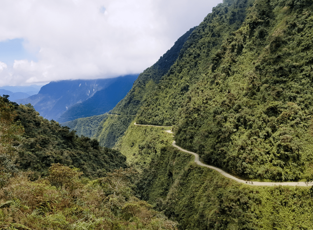 route de la mort en bolivie